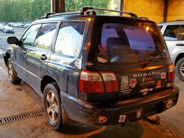JF1SF65691H735902 - 2001 SUBARU FORESTER S 黑色 照片 3