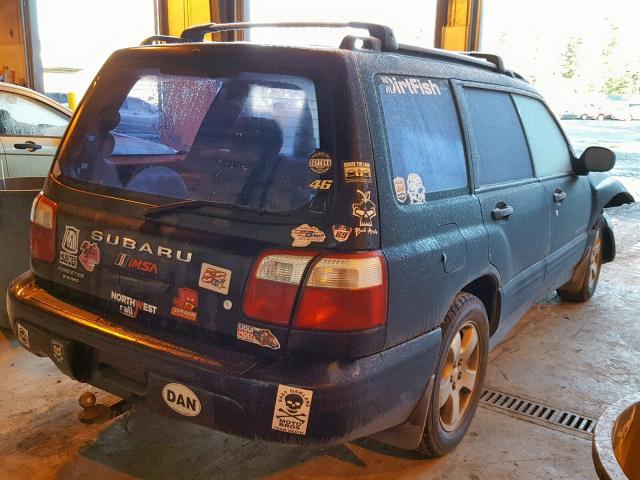 JF1SF65691H735902 - 2001 SUBARU FORESTER S 黑色 照片 4