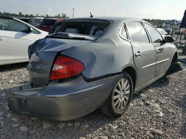 2G4WE587781140469 - 2008 BUICK LACROSSE C GRAY photo 4