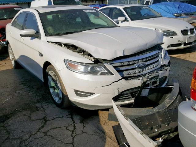 1FAHP2EWXBG175329 - 2011 FORD TAURUS SEL WHITE photo 1