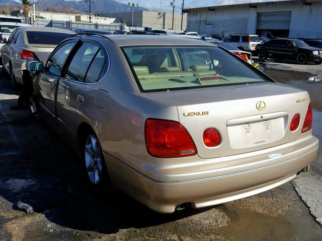 JT8BD69S240200239 - 2004 LEXUS GS 300 TAN photo 3