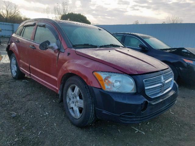 1B3HB48B88D536727 - 2008 DODGE CALIBER SX MAROON photo 1