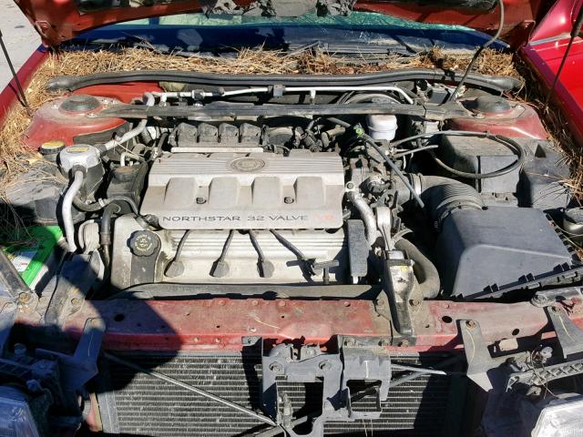 1G6ET1292XU610387 - 1999 CADILLAC ELDORADO T MAROON photo 7