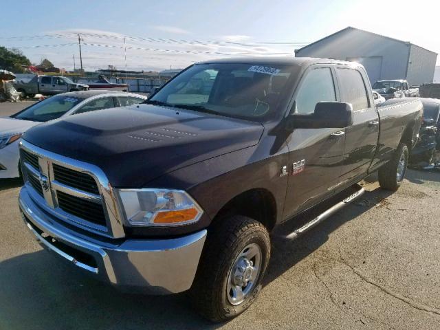 3D73Y3CL6BG553396 - 2011 DODGE RAM 3500 BURGUNDY photo 2