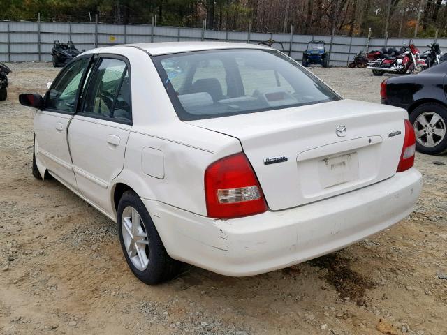 JM1BJ221XY0228008 - 2000 MAZDA PROTEGE ES WHITE photo 3