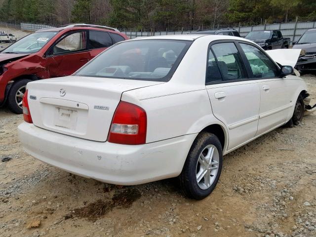 JM1BJ221XY0228008 - 2000 MAZDA PROTEGE ES WHITE photo 4