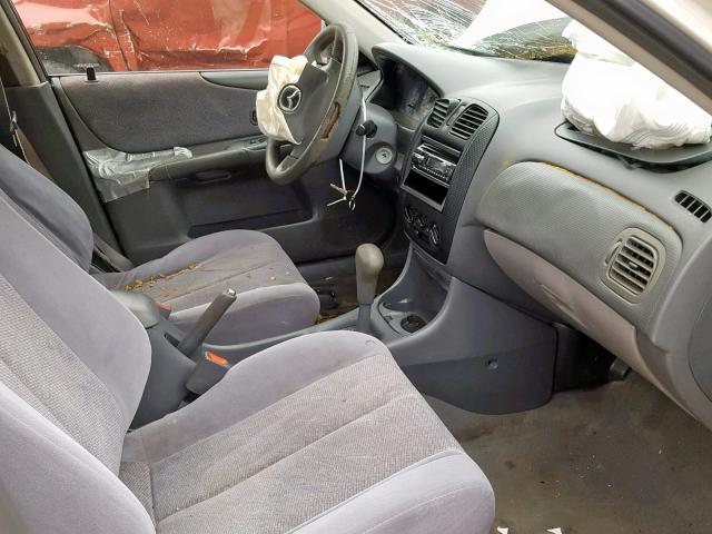 JM1BJ221XY0228008 - 2000 MAZDA PROTEGE ES WHITE photo 5