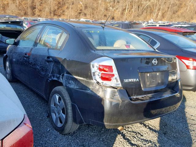 3N1AB61E97L622480 - 2007 NISSAN SENTRA 2.0 BLACK photo 3