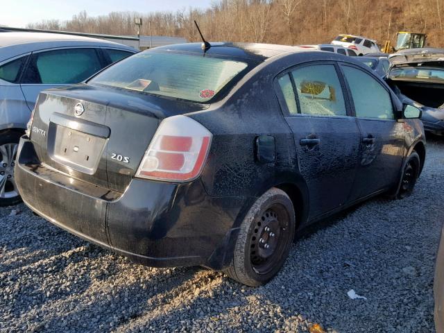 3N1AB61E97L622480 - 2007 NISSAN SENTRA 2.0 BLACK photo 4