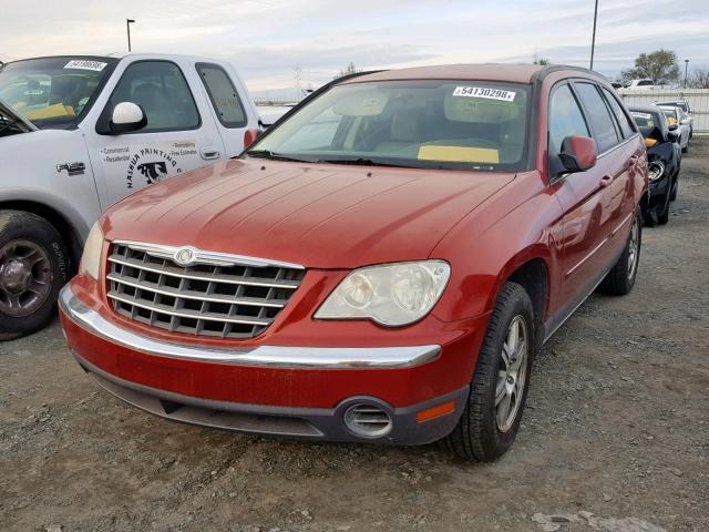 2A8GM68X27R335793 - 2007 CHRYSLER PACIFICA T RED photo 2