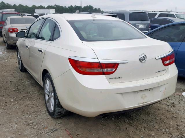 1G4PR5SK5E4106925 - 2014 BUICK VERANO CON WHITE photo 3