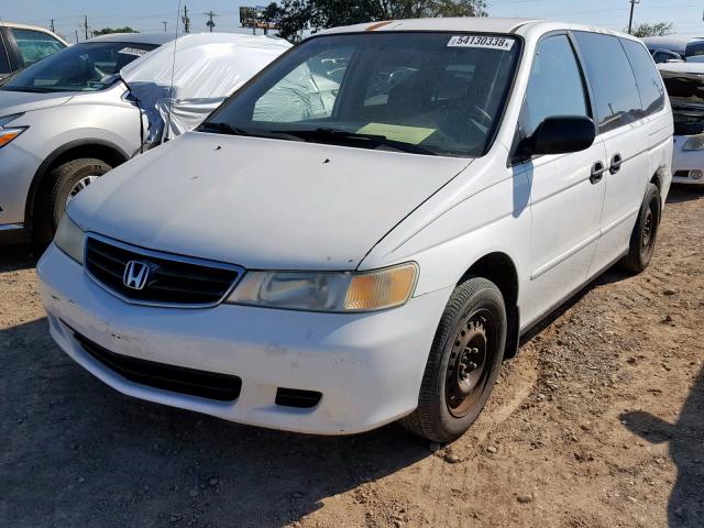 5FNRL18534B075576 - 2004 HONDA ODYSSEY LX WHITE photo 2