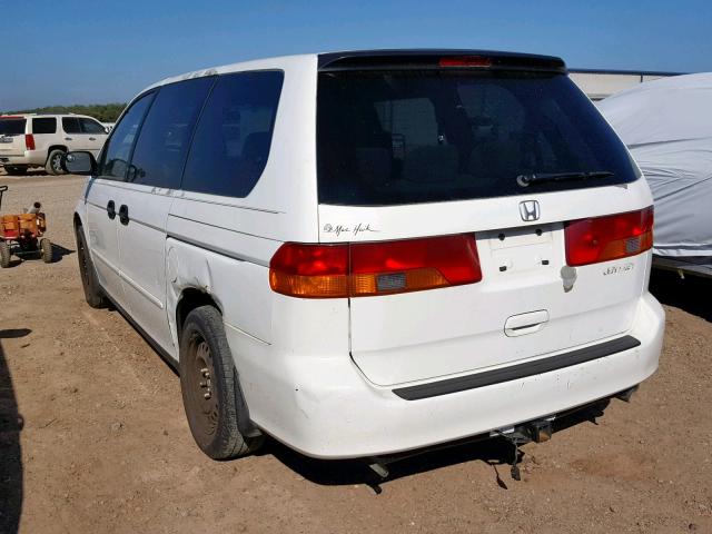 5FNRL18534B075576 - 2004 HONDA ODYSSEY LX WHITE photo 3