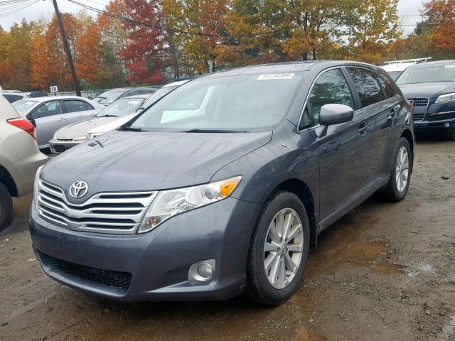 4T3BA3BBXBU022446 - 2011 TOYOTA VENZA GRAY photo 2