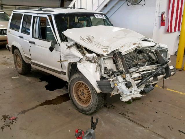 1J4FJ78L1LL208223 - 1990 JEEP CHEROKEE L WHITE photo 1