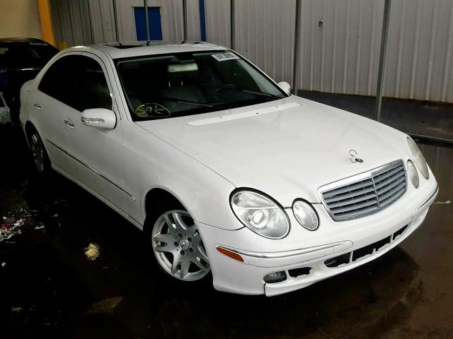 WDBUF56J36A805120 - 2006 MERCEDES-BENZ E 350 WHITE photo 1