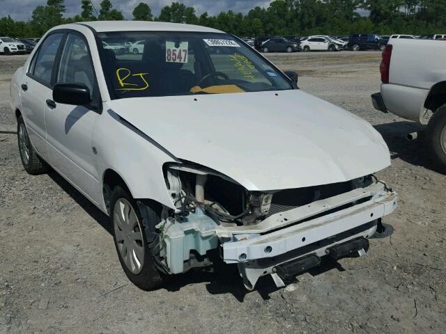 JA3AJ26E47U015683 - 2007 MITSUBISHI LANCER ES WHITE photo 1