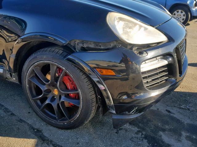 WP1AC29P58LA95896 - 2008 PORSCHE CAYENNE TU BLACK photo 9