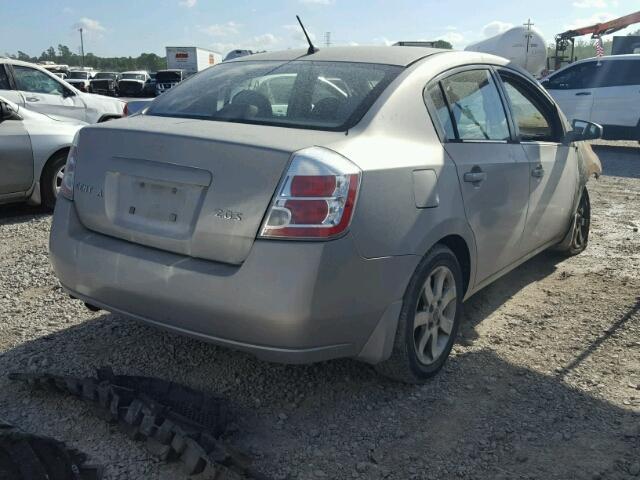 3N1AB61E27L631487 - 2007 NISSAN SENTRA 2.0 SILVER photo 4