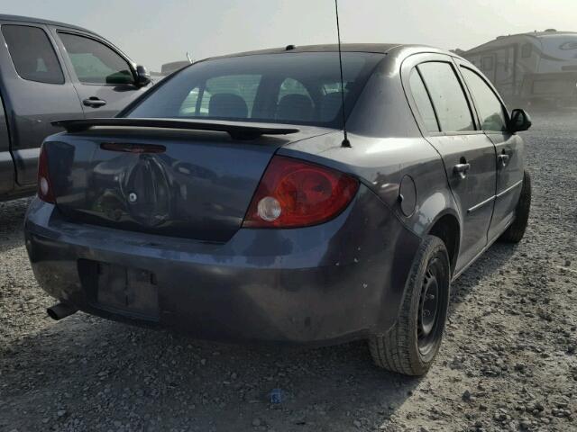 1G1AL58F267706168 - 2006 CHEVROLET COBALT LT GRAY photo 4