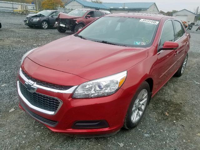 1G11C5SL5EF258138 - 2014 CHEVROLET MALIBU 1LT 红色 照片 2