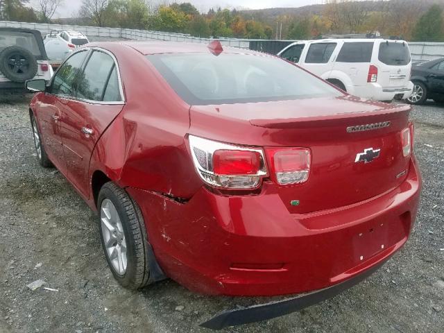 1G11C5SL5EF258138 - 2014 CHEVROLET MALIBU 1LT 红色 照片 3