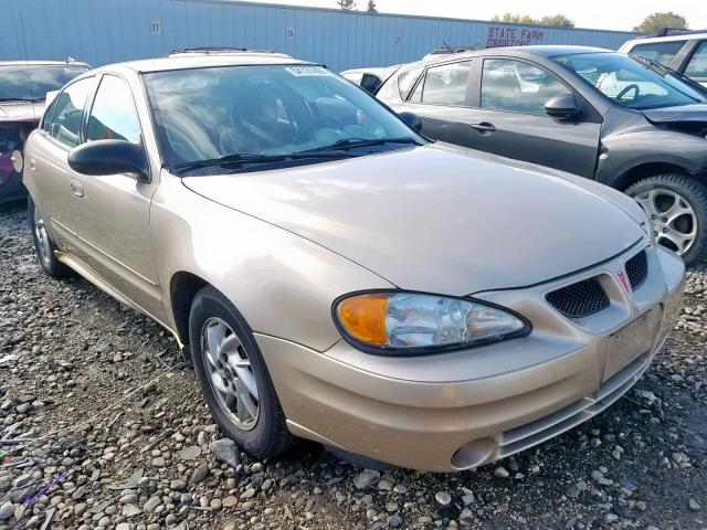 1G2NE52F44M578949 - 2004 PONTIAC GRAND AM S GOLD photo 1