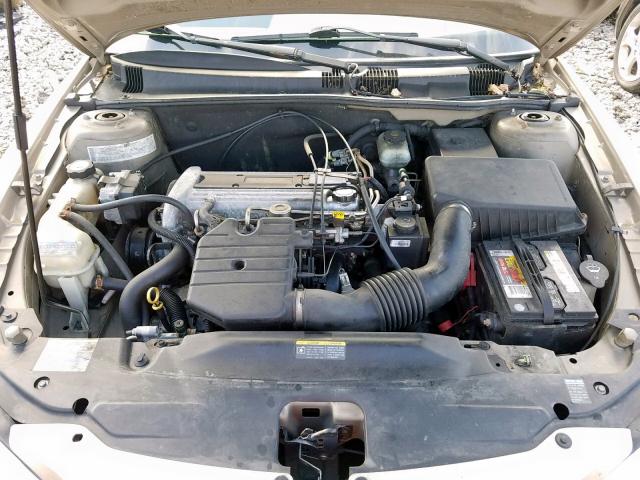 1G2NE52F44M578949 - 2004 PONTIAC GRAND AM S GOLD photo 7