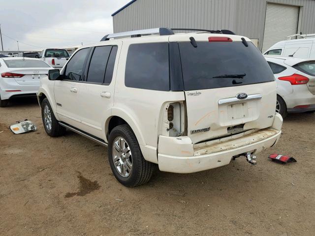 1FMEU65E87UB68534 - 2007 FORD EXPLORER L CREAM photo 3