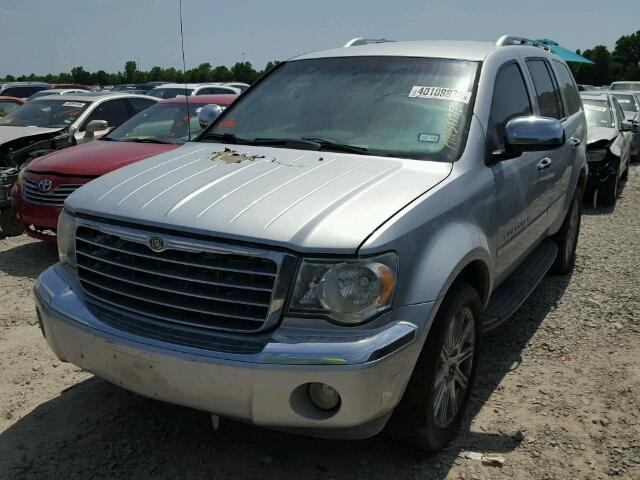 1A8HX58287F575111 - 2007 CHRYSLER ASPEN LIMI SILVER photo 2