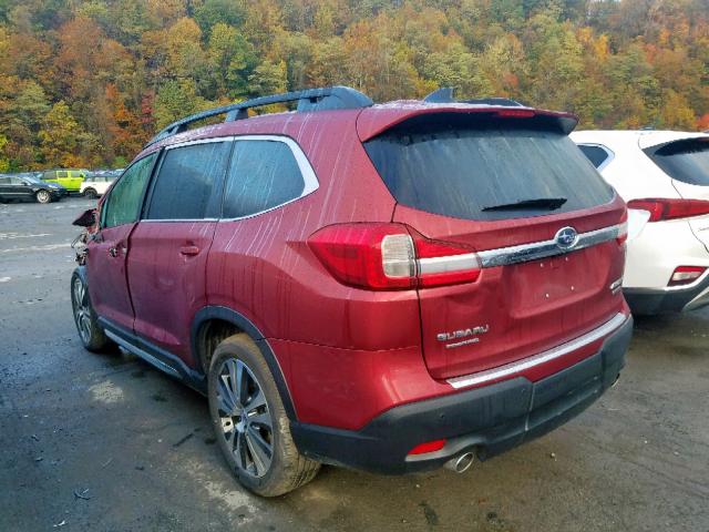 4S4WMAPD1K3413765 - 2019 SUBARU ASCENT LIM RED photo 3