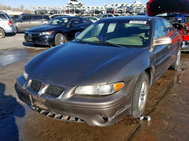 1G2WK52J12F265201 - 2002 PONTIAC GRAND PRIX GRAY photo 2