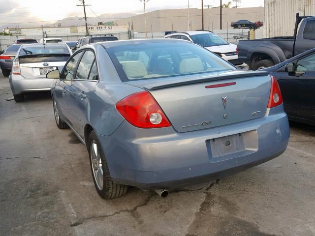 1G2ZH58N074216032 - 2007 PONTIAC G6 GT BLUE photo 3