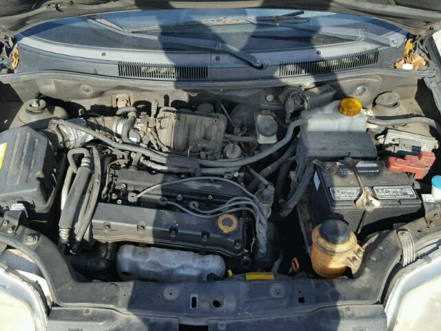 KL1TD66687B791223 - 2007 CHEVROLET AVEO BASE Қара фото 7