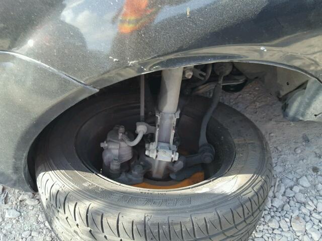 KL1TD66687B791223 - 2007 CHEVROLET AVEO BASE Қара фото 9