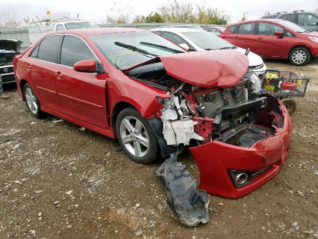 4T1BF1FK4CU533533 - 2012 TOYOTA CAMRY BASE RED photo 1