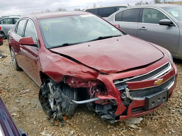 1G1ZD5EB3AF277249 - 2010 CHEVROLET MALIBU 2LT RED photo 1