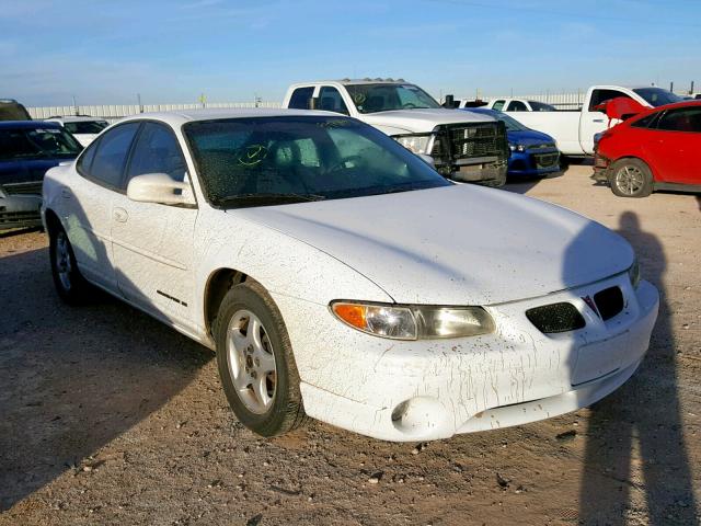 1G2WK52J21F260345 - 2001 PONTIAC GRAND PRIX WHITE photo 1