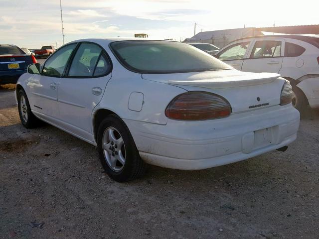 1G2WK52J21F260345 - 2001 PONTIAC GRAND PRIX WHITE photo 3