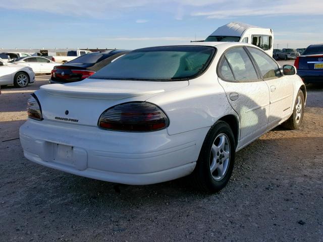 1G2WK52J21F260345 - 2001 PONTIAC GRAND PRIX WHITE photo 4