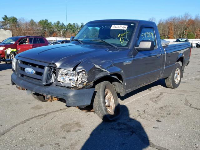 1FTYR11U26PA27524 - 2006 FORD RANGER GRAY photo 2