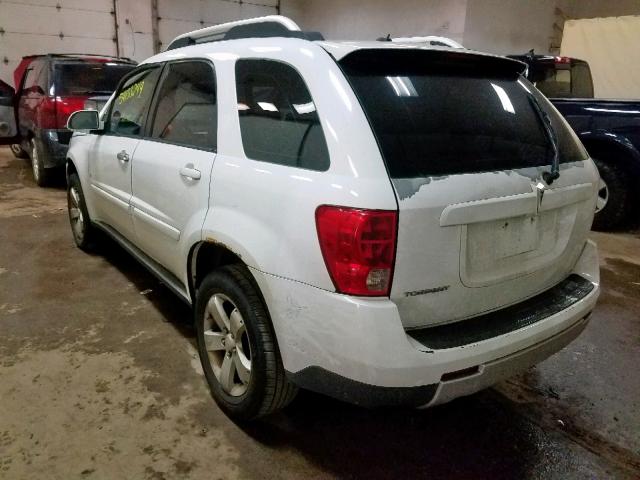 2CKDL63FX76084575 - 2007 PONTIAC TORRENT WHITE photo 3