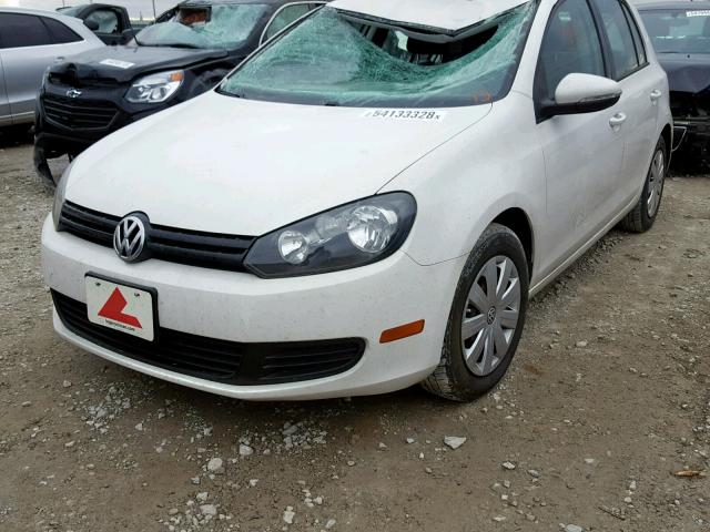 WVWDB7AJ4EW005038 - 2014 VOLKSWAGEN GOLF 白色 照片 2