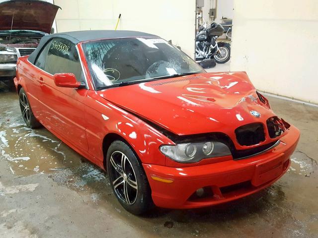 WBABW33455PL38996 - 2005 BMW 325 CI RED photo 1