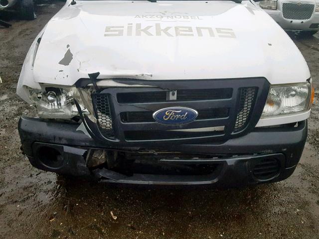 1FTKR1AD9BPA57393 - 2011 FORD RANGER WHITE photo 7