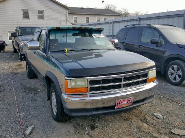 1B7GL23Y2PS180230 - 1993 DODGE DAKOTA GREEN photo 1