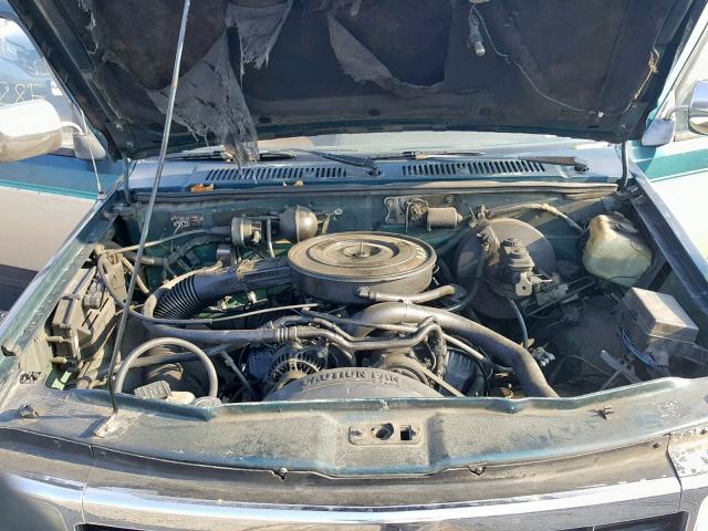 1B7GL23Y2PS180230 - 1993 DODGE DAKOTA GREEN photo 7