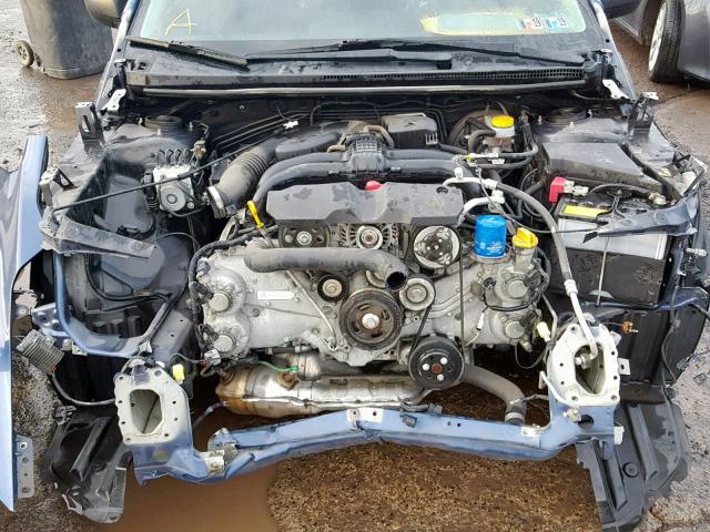 JF1GPAA63D2885748 - 2013 SUBARU IMPREZA BA BLUE photo 7