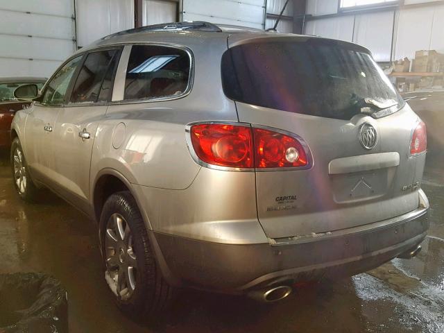 5GAEV23738J220137 - 2008 BUICK ENCLAVE CX SILVER photo 3