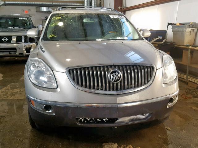 5GAEV23738J220137 - 2008 BUICK ENCLAVE CX SILVER photo 9